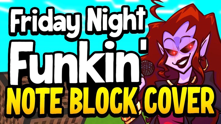 Friday Night Funkin Minecraft Note Block Song 👀