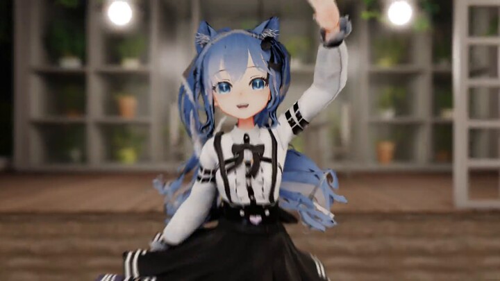 [blender&MMD] ณ จุดนี้ คุณยังจะยอมร้องเพลงดังกับฉันไหม?