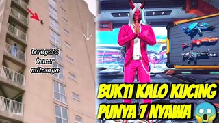 BUKT KUCING PUNYA 9 NYAWA? 🗿, JATUH DARI GEDUNG AJA GAK M4TI ?😱