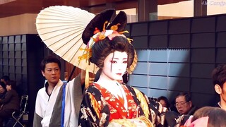 【日本】【文化】实拍日本 花魁游行「お江戸 花魁道中ショー」| Geisha Oiran-高清1080P