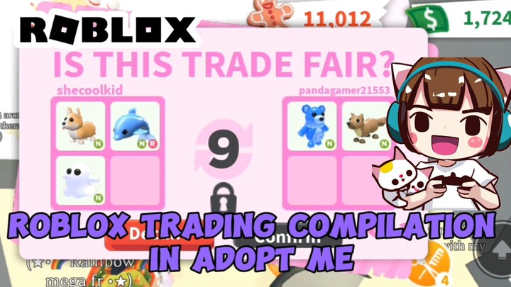 Roblox : Trading Compilation in Adopt Me