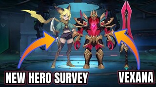 New Hero Survey | Sister of Harith or WanWan? | VEXANA ALL REVAMPED SKINS | MLBB