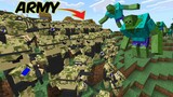 NAGING MYEMBRO KAMI NG ARMY PARA LABANAN ANG MUTANT ZOMBIE | Minecraft PE