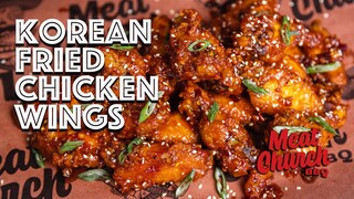 Crispy Korean Fried Chicken Wings