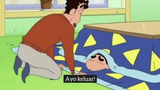 Crayon Shinchan - Aku Ingin Bermain Dengan Papa Dihari Yang Dingin (Sub Indo)