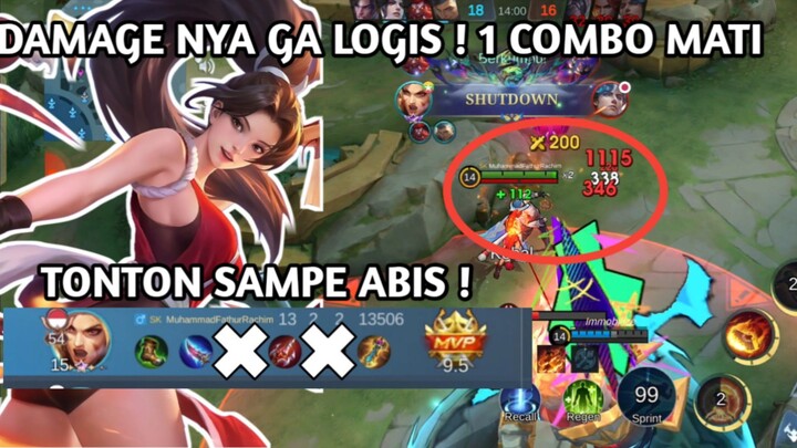 MASHA DAMAGE GA LOGIS!? INI BUILDNYA ! (TONTON SAMPE ABIS DIJAMIN NAIK GLORY PAKE HERO INI !)