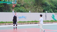 [Jin Shijia x Tan Jianci] Daily life of playing basketball in a doting way on the set of "Hunting Cr