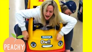 She Got Stuck in the Shopping Cart 🤣 | Adults Acting Like Kids Fails