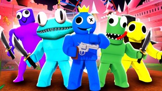 RAINBOW FRIENDS CAPÍTULO 2 no MURDER MYSTERY ! - (Roblox)