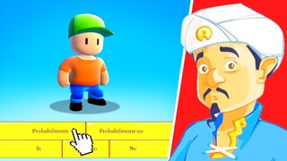 AKINATOR INDOVINA LE SKIN DI STUMBLE GUYS!