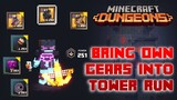Tower Run with Own Gears [Glitch] How to Bring Own Items Into Tower Run, Minecraft Dungeons