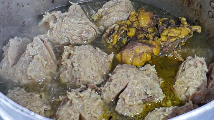 ASLI MURAH!!! 10 RIBU SUDAH DAPAT BAKSO SAPI JUMBO + KIKIL CUMA NAMBAH 3 RIBU - Bakso Pak Golek