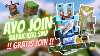 Open Member Realms MCPE 1.16+ || Tema Bapa Kau SMP S3 || Minecraft pocket edition