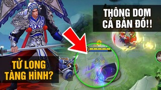 MLBB | TỬ LONG TÀNG HÌNH 😱 CHẠY KHẮP MAP, THÔNG DOM CẢ BẢN ĐỒ =)) | Tốp Mỡ