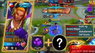 OUTPLAYED BRUNO DIGGIE META | MASTER BODAK - TOP GLOBAL/PHILIPPINES BRUNO - Mobile Legends bang bang