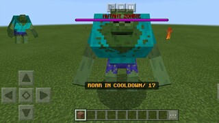 MCPE Play as a MUTANT ZOMBIE!