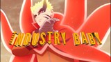 Naruto marah isshiki melukai konohamaru dan konoha [ AMV ] - Industry Baby