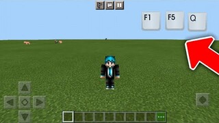 สอนทำ!! ปุ่ม F1 ,F5 และปุ่ม Q ทำได้จริง (โครตง่ายๆ)  | Minecraft PE