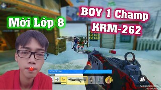 Call of Duty Mobile |Tài Năng Trẻ Mới Lớp 8 - Làm Trùm Server VN Chỉ Bằng Cây KRM-262