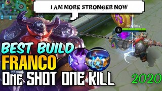 FRANCO BEST BUILD MOBILE LEGENDS | 2020 | Franco best build 2020 | Mobile Legends Bang Bang