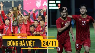 Bóng đá Việt Nam 24/11 | Việt Nam được thưởng lớn nếu vô địch AFF Cup; U23 sẵn sàng cho SEA Games 31