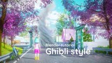 Blender Tutorial | Ghibli Style Animation 🔥
