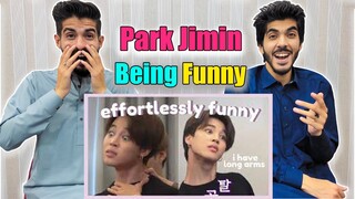 Jimin Being Effortlessly Funny Reaction! | Park Jimin Cute Moments | Blinks Reactions