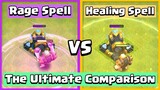 Healing Spell VS Rage Spell | Clash of Clans