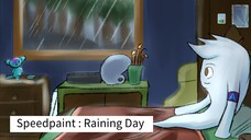 Raining Day Oc | Ibispaint X | SpeedPaint