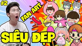 KEYD KHÓC THÉT VÌ BỊ FAN VẼ THÀNH CON GÁI TRONG XÓM NHÀ LÁ | FAN ART KEYD #2