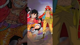 Who is strongest | Luffy 🆚 roger crew  sanji 🆚 shanks crew  zoro 🆚 whitebead #onepiece #edit #shorts