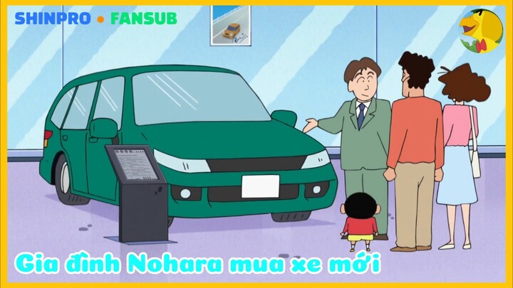 Crayon Shin-chan Vietsub| Gia đình Nohara mua xe mới| SHINPRO ● FANSUB