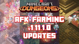 AFK Farming EXP & Emeralds v1.11.1.0 Updates, AFK Like a Pro - Minecraft Dungeons