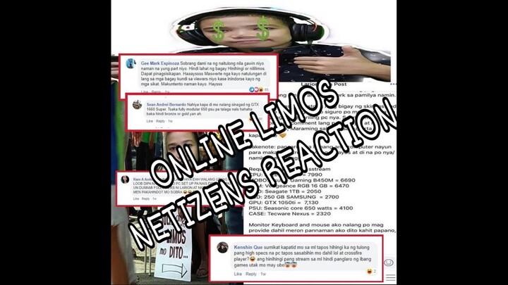 LarionTV ONLINE LIMOS Reaction ni WRECKER at mga NETIZENS