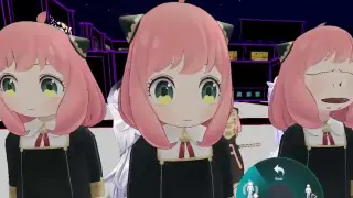 This peanut Ania is so magical, I'm afraid... [Japanese vrchat]