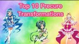 Top 10 Precure Transformations