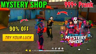 MYSTERY SHOP in FREE FIRE 🔥 90% Off मिल गया 😱 Try Your LUCK 🤞 NO INTERNET PRANK With New Bundle 😍