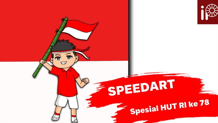 Speedart Spesial HUT RI ke 78 || Dirgahayu Indonesiaku🇮🇩🇮🇩