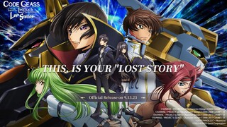 Code Geass: Lost Stories Official Release PV