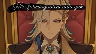 Genshin Impact " Kita Farming Talent dulu yuk "