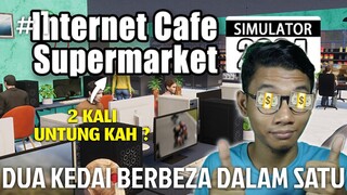 BILA SPEEDMART 99 & CYBER CAFE BERGABUNG ??!! INTERNET CAFE SUPERMARKET SIMULATOR 2024 MALAYSIA #1