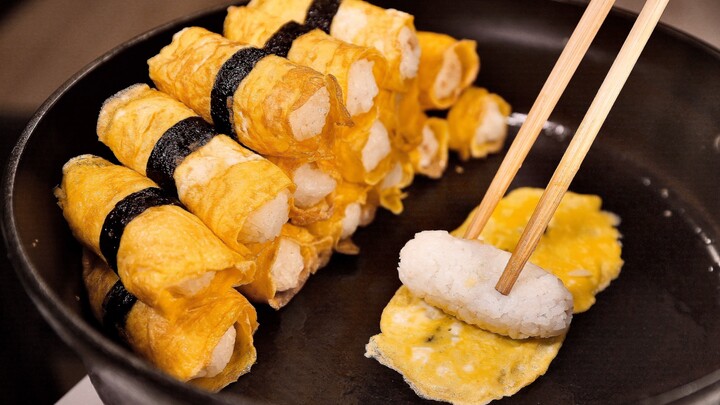 [Food]Healthy and simple Tamago Sushi