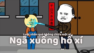 GẤU HÀI HƯỚC: Ngã xuống hố xí 💩