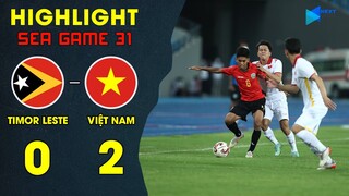 ⚽️ HIGHLIGHT |U23 TIMOR LESTE - U23 VIỆT NAM | THẮNG NHẸ ĐỐI THỦ, VIỆT NAM ĐI TIẾP VỚI NGÔI ĐẦU BẢNG