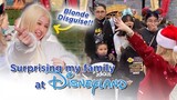 SURPRISING MY FAMILY AT DISNEYLAND! (Will they recognize me!?)