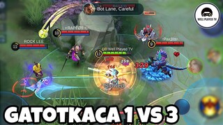 GATOTKACA VS ALL | 5 MAN RANK GAME WITH SQUAD