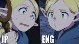 Delicious in Dungeon but just Marcille & the party suffering | Episode #11 JP vs ENG