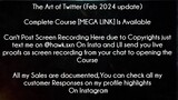 The Art of Twitter Feb 2024 update Course download