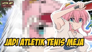 Disuruh Main Tenis Meja Malah Geleng²😩Gini Jadinya Kalo Bocchi Main Tenis Meja[ Speed Draw] Goto