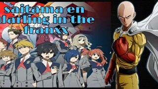 Saitama cae en ||DARLING IN THE FRANXX|| prologo..